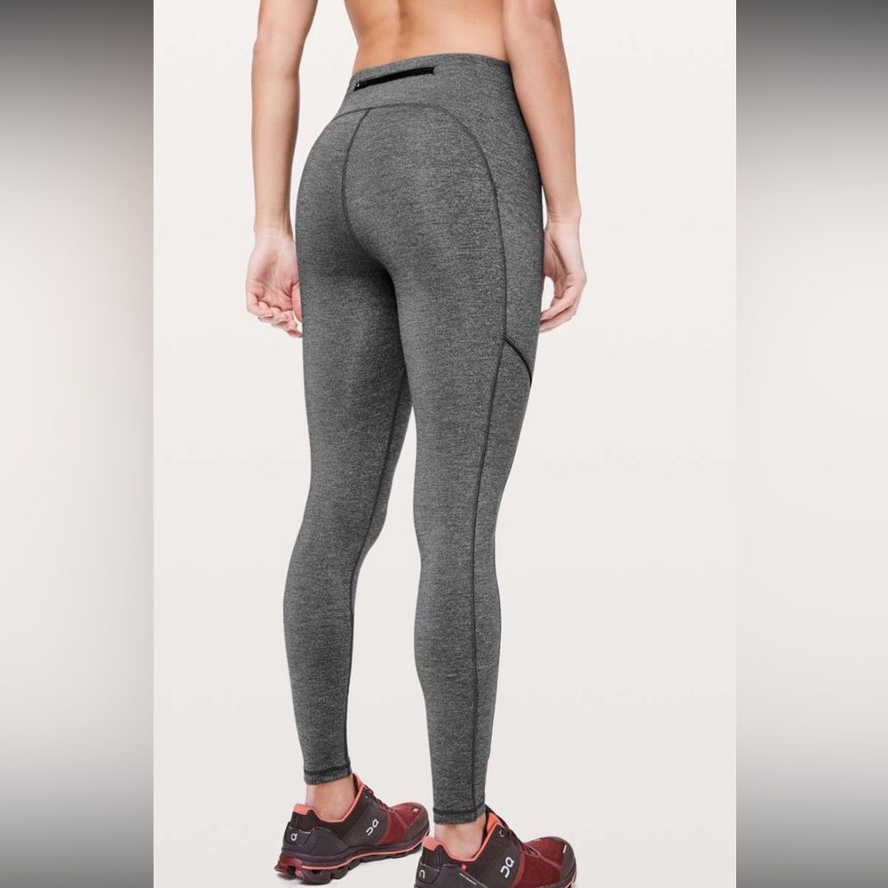 lululemon athletica Dark Heather Gray Sculpting High-Rise Leggings